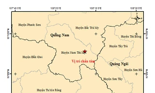 Động đất 3.8 độ richter ở Quảng Nam, cảm nhận rõ nhà cửa rung lắc mạnh