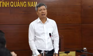 Lãnh đạo Quảng Nam: 'Cái gốc của phòng chống thiên tai là giữ rừng'