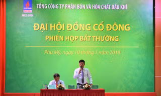 Ông Nguyễn Tiến Vinh trở thành tân Chủ tịch HĐQT, còn ông Lê Cự Tân làm Tổng giám đốc Tổng công ty Phân bón và Hóa chất Dầu khí (PVFCCo)