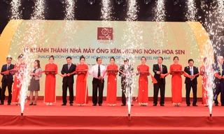 Nhà máy ống nhúng kẽm nóng của Hoa Sen được đầu tư hơn 500 tỷ đồng tại khu công nghiệp Phú Mỹ I, tỉnh Bà Rịa-Vũng Tàu