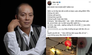 NSƯT Đức Hải giải thích về bài đăng văng tục, lý do đưa ra khiến dân tình "cạn lời"