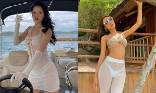 Sao Việt đua nhau diện đồ mỏng tang lộ rõ nội y khiến khán giả nhìn muốn đỏ mặt