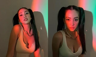 Rò rỉ clip ngực táo bạo, Tiểu Vy khiến Vnet 'phụt máu mũi' vì 'căng đét' hơn cả Ngọc Trinh