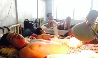 Nạn nhân đang được điều trị tại bệnh viện Chợ Rẫy.