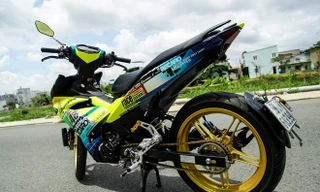 Cận cảnh Exciter 150 màu độc của dân chơi Sài Gòn