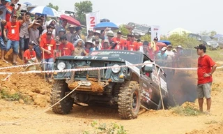 Toàn cảnh bài thi số 2 giải offroad VOC 2015