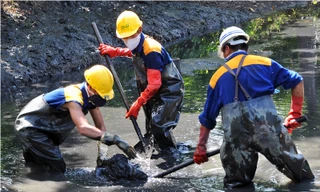 Tác phẩm đoạt Giải nhất "Nước sạch thoát nước nhanh" của tác giả Hoàng Như Thính.