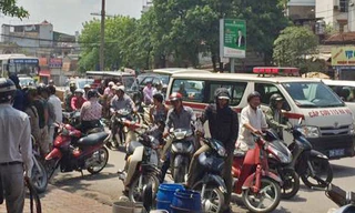 Hiện trường vụ việc. Ảnh: Otofun.