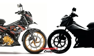 Ảnh rò rỉ thiết kế trên Honda Sonic 150R.