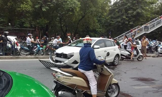 Hiện trường vụ tai nạn. Ảnh: Otofun.