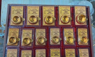 Giá vàng đồng loạt tăng mạnh