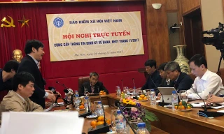 Hôi nghị cung cấp thông tin thường kỳ tháng 11 của BHXH Việt Nam