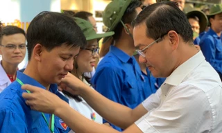 Đoàn tình nguyện của tuổi trẻ Thủ đô tại huyện Xaythany, Thủ đô Viêng Chăn, Lào sẽ thực hiện nhiều phần việc ý nghĩa thiết thực