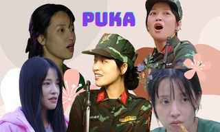 Loạt khoảnh khắc dở khóc dở cười gây chú ý của "Miss bánh bèo" Puka trong "Sao Nhập Ngũ"