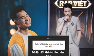 Vừa phủ nhận tin đồn "yêu lại người cũ", Karik tiết lộ đã lập lời thề "không yêu fangirl"