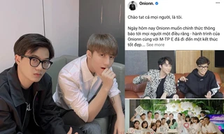 Sơn Tùng M-TP mất đi "cánh tay đắc lực" khi producer Onionn. chính thức rời khỏi công ty