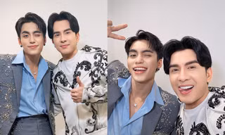 MONO chung khung hình cùng "anh Bo" Đan Trường, được tiền bối khen ngợi