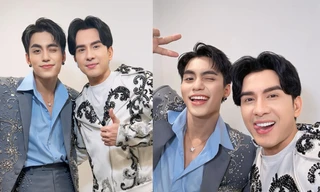 MONO chung khung hình cùng "anh Bo" Đan Trường, được tiền bối khen ngợi