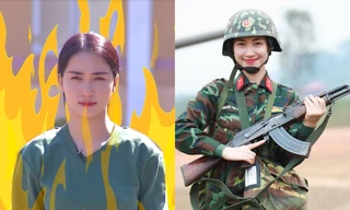 Sợ bị "phốt" sau tập 2 Sao Nhập Ngũ, Hòa Minzy gửi tín hiệu "ét ô ét" đến thầy cô giáo cũ