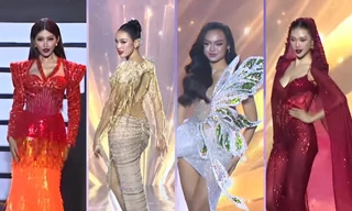 Chung kết Đại Sứ Hoàn Mỹ 2023: Chấn động với màn catwalk đặc biệt của 4 huấn luyện viên