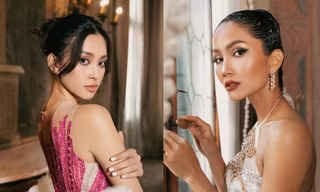 H’Hen Niê khoe sắc cùng Tiểu Vy trong show diễn của NTK Hoàng Hải tại Venice