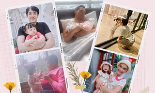 Hội "bố bỉm sữa nghiện con" showbiz Việt: Ông Cao Thắng, Trường Giang, Kim Lý và ai nữa?
