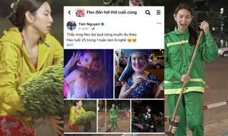 Hoa hậu Thùy Tiên bất ngờ "mở hàng" mừng ngày hội Flex đến hơi thở cuối cùng trở lại