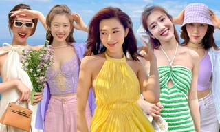 Thúy Ngân "lăng xê" phong cách phối đồ rực rỡ mùa Hè, vừa cá tính lại sang chảnh