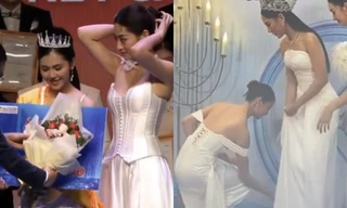 Hoa hậu Lương Thùy Linh và những hành động tinh tế nhận cơn mưa lời khen 