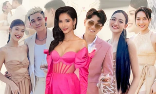 Sao Việt "lên đồ" đi đám cưới: Người được khen nức nở, người nhận nhiều "gạch đá"
