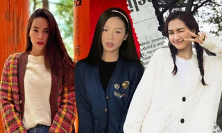 Bí kíp phối cardigan của mỹ nhân Việt: Lan Khuê trẻ trung, Ninh Dương Lan Ngọc dịu dàng