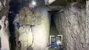 Đường hầm vận chuyển ma túy lớn nhất từ trước tới giờ tại biên giới Mỹ- Mexico