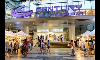 Trung tâm thương mại ở Bangkok, nơi vừa xảy ra vụ nổ súng.