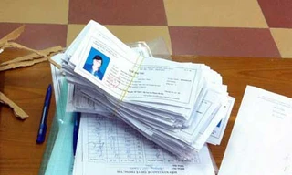 Học sinh lớp 7 thi hộ cho học sinh lớp 9