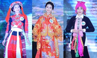 Ngắm thiếu nữ Lào Cai khoe sắc với trang phục dân tộc