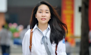 Nữ sinh trường Ams rạng rỡ ngày khai trường