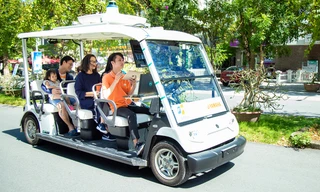 Xe điện chạy thử nghiệm