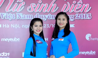 Gần 200 thí sinh Nữ sinh viên Việt Nam duyên dáng khoe nét cá tính