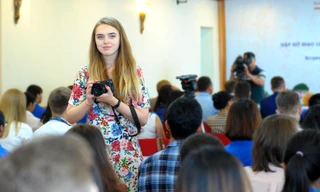 Những 'bóng hồng' tại Diễn đàn thanh niên Việt - Nga 2019