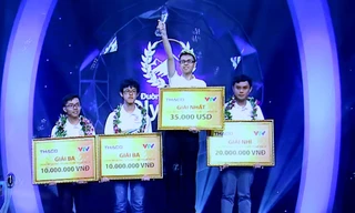 Thế Trung vô địch Olympia năm 19. Ảnh: Như Ý