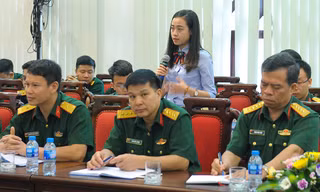 Phát huy tiềm năng, sức sáng tạo cán bộ, sĩ quan trẻ