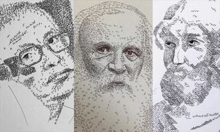 Nam sinh Hải Dương gây bão mạng với tranh vẽ bằng công thức, số học