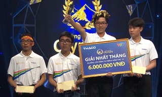 Nguyễn Bá Vinh giành ngôi quán quân cuộc thi tháng