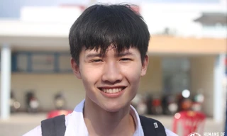 Trần Ngọc Khánh từng cảm thấy rất áp lực khi bước vào kỳ thi. Ảnh: FBNV