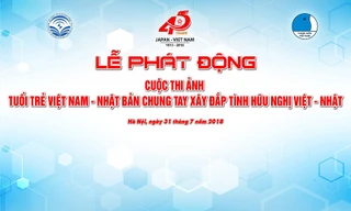 Phát động thi ảnh tuổi trẻ Việt-Nhật chung tay xây đắp tình hữu nghị