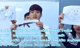 Hình ảnh trong clip hat "Tây tiến" trên nền nhạc Sơn Tùng MTP