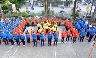 Tuổi trẻ T.Ư Đoàn hưởng ứng phong trào 'Tôi yêu Tổ quốc tôi'