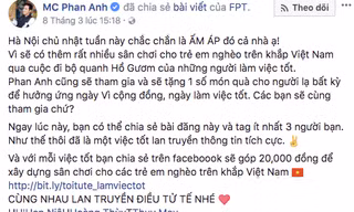 Lan truyền điều tử tế gây quỹ dựng sân chơi trẻ em nghèo