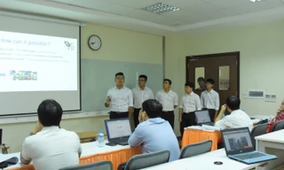 Smart Lock là sản phẩm của 5 thành viên Nguyễn Đình Phương, Nguyễn Thành An, Ngô Tuấn Hùng, Lê Quốc Đạt, Nguyễn Cự Phát