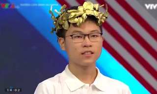 Nam sinh giành vé tháng Olympia với số điểm gần bằng tổng điểm của ba đối thủ